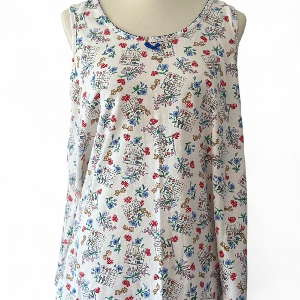 Vintage maternity tank